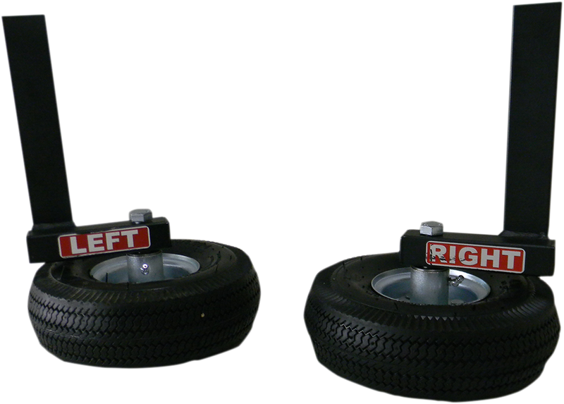 Wheel Assembly - Snowmobile Cart - Pneumatic - 10" - Kit