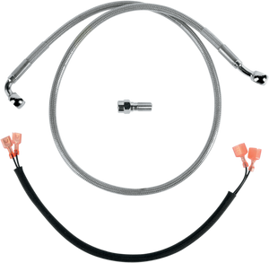 Brake Line - Rear - Stainless Steel