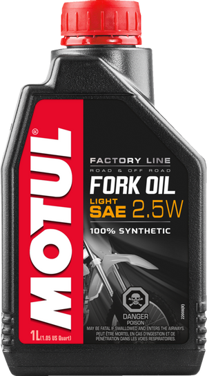 Very Light Factory Line Fork Oil - 2.5W