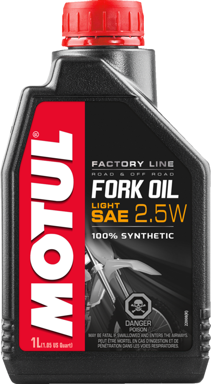 Very Light Factory Line Fork Oil - 2.5W