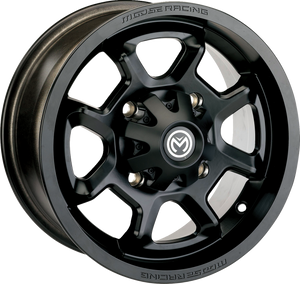 Wheel - 415X - Front - Black - 12x7 - 4/156 - 4+3