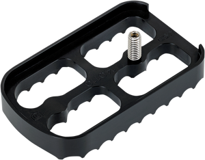 Brake Pedal Cover - Black - Serrated