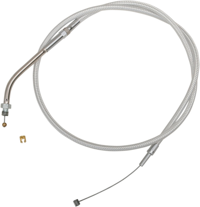 Sterling Chromite II® Braided Throttle Cable for Harley-Davidson - 32-1/2"