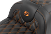 SEAT ROADSOFA LS CF W/BR ORANGE STITCH - view 5