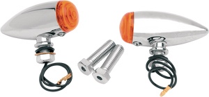 Bullet Marker Light - Chrome/Smooth