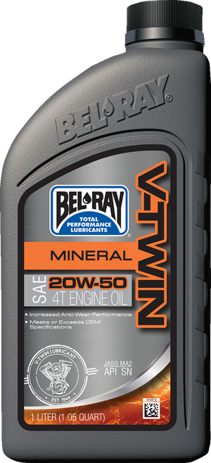 V Twin Oil - 20W50 - 1L