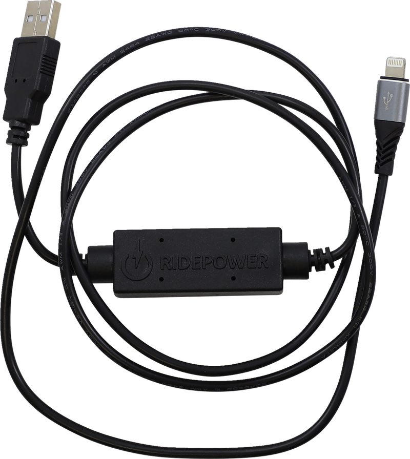 USB to Lightning Cable - Charger - Single-End - 4'
