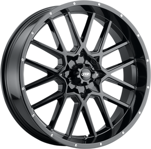 Wheel - Hurricane - Front/Rear - Black - 20x6.5 - 4/156 - 4+2.5 (+10 mm)