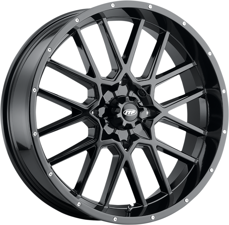 Wheel - Hurricane - Front/Rear - Black - 20x6.5 - 4/156 - 4+2.5 (+10 mm)
