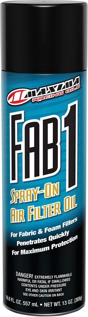 Fab1 Filter Oil - 13 oz. net wt. - Aerosol