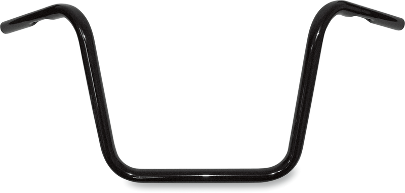1" Touring Handlebar - Ape Hanger - 12" - TBW - Black