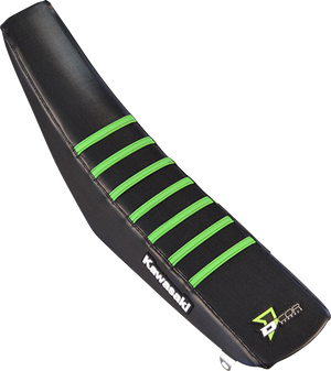 Seat Cover - Black/Green - KX '03-'08