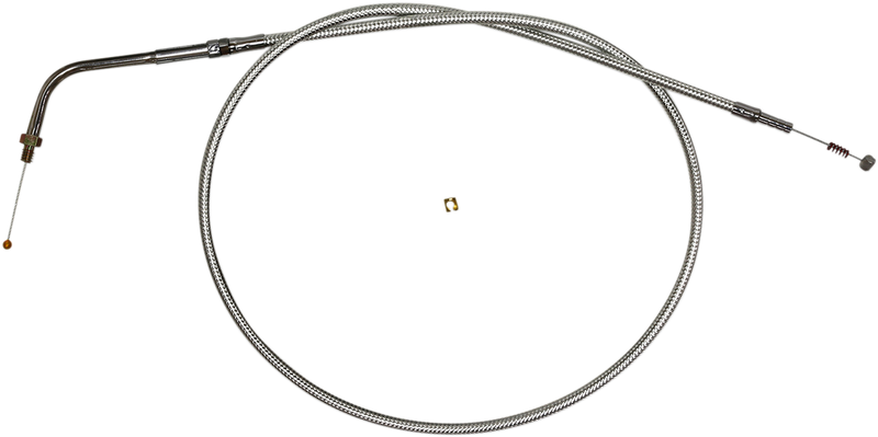 Sterling Chromite II® Braided Idle Cable for Harley-Davidson - 32-1/2"