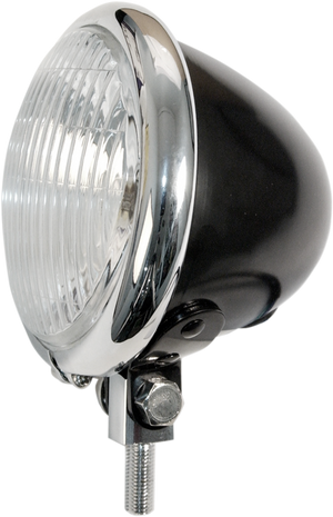 Spotlamp - 4-1/2" - Black/Chrome