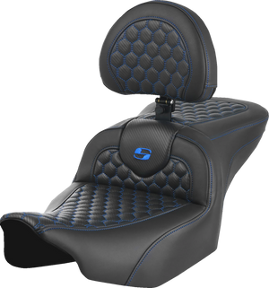 SEAT ROADSOFA HC W/BR BLUE STITCH