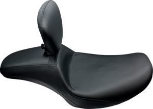 Outcast Daddy Long Legs Seat - w/ Backrest - Smooth - FLH/FLT '23-'25