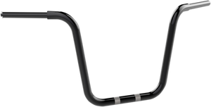 1-1/4" Fat Center Bobber Ape Handlebar - 14" - Black