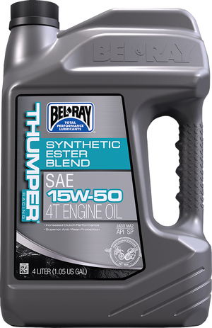 Thumper Synthetic Blend 4T Oil - 15W-50 - 4L