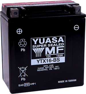 AGM Battery - YTX16-BS - .78 L