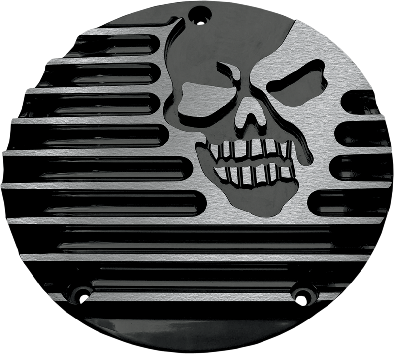 Derby Cover - Machine Head - Gloss Black - 3 Hole
