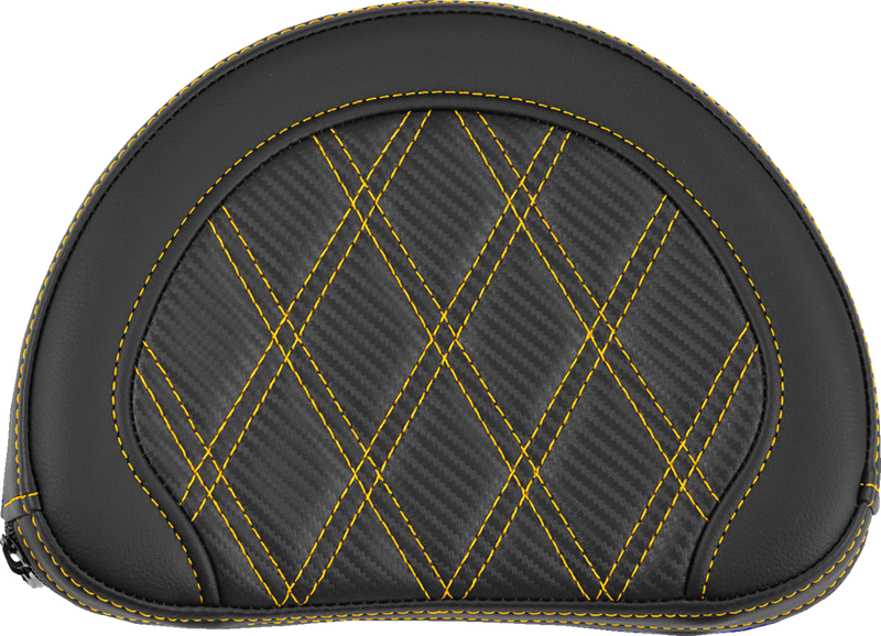 PAD BR CONTOURED CF LS GLD STITCH