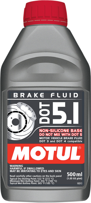 DOT 5.1 Brake Fluid - 500 ml