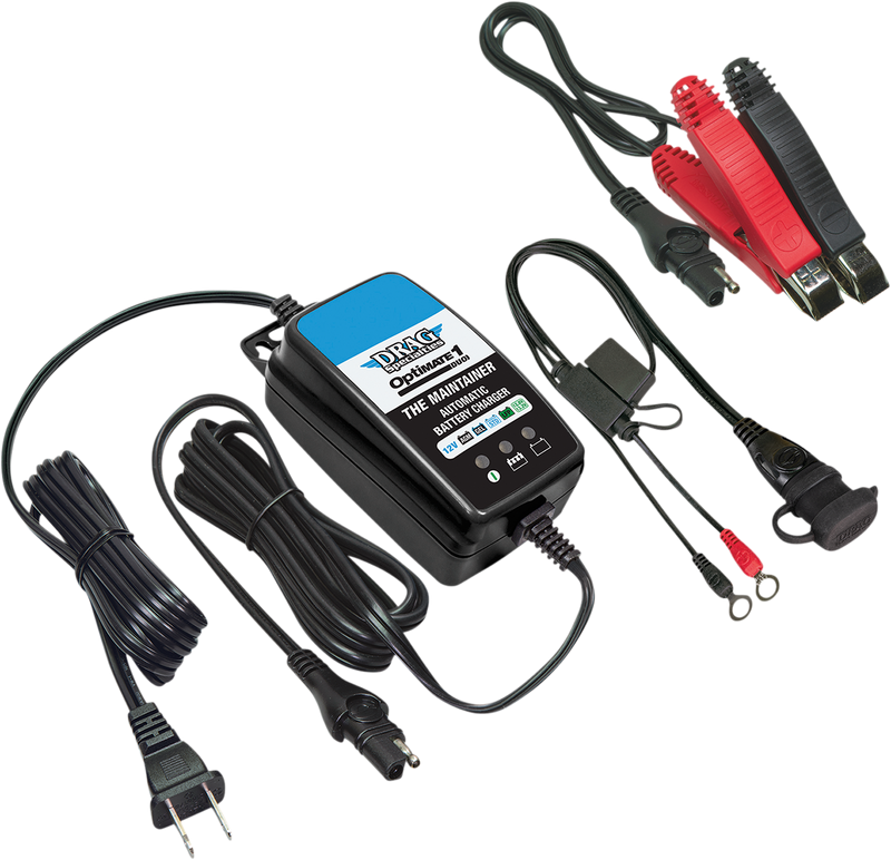 Drag Specialties Battery Maintainer - Optimate™ 1 Duo/Battery - Global