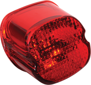 Taillight Lens - Bottom Tag Window - Red
