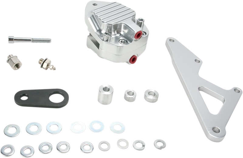 Front Caliper - 74-77 FX - Clear Anodized