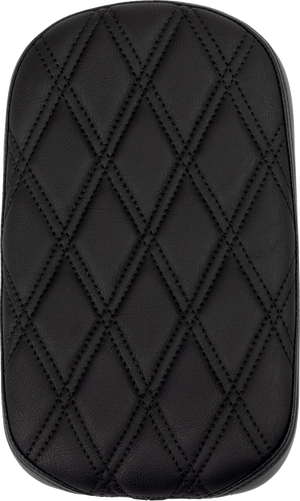 Rear Solo Seat - Wide - Double Diamond - Black Stitch - FLH/FLT '97-'23