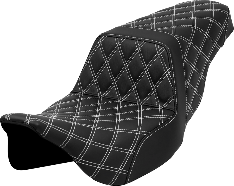 SEAT STEP UP LS WHITE STITCH