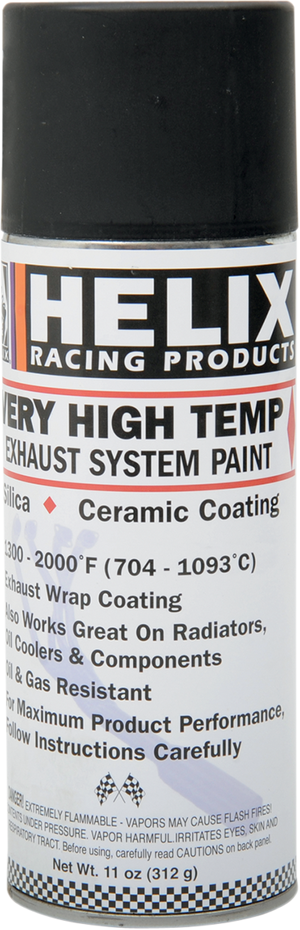 High-Temperature Paint - Black - 11 oz. net wt. - Aerosol