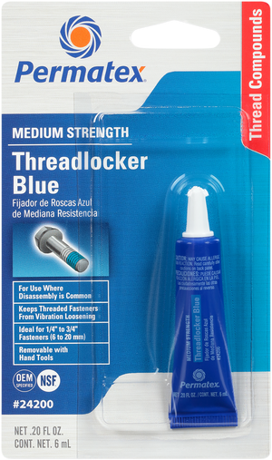 242 Threadlocker - Blue - 0.2 US fl oz.