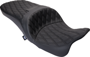 Freedom Seat - Vinyl - Double Diamond Black Stitch - FLH '09-'23