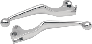 Wide Blade Lever Set - Chrome