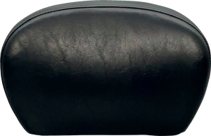 Sissy Bar Pad - Large - Smooth - Shiny Black