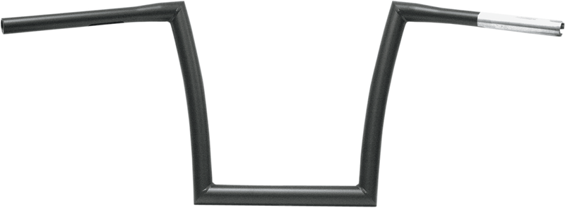 1-1/4" Strip Handlebar - Fat Bobber - 12" Rise - Flat Black