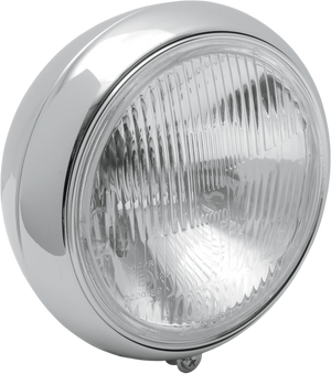 7" Smooth Headlight - FLST - Chrome