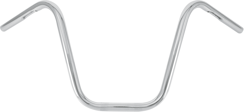 1" Narrow Bottom Ape Hanger Handlebar - 12" - Chrome