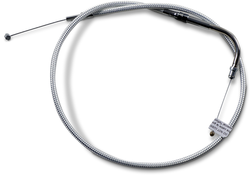 Sterling Chromite II® Braided Throttle Cable for Harley-Davidson - 26-1/2"