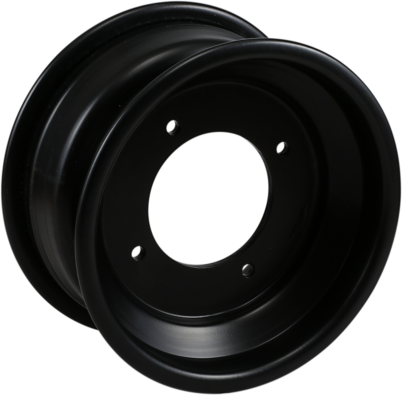 Wheel - Spun - Rolled-Lip - Rear - Black - 9x8 - 4/110 - 3+5