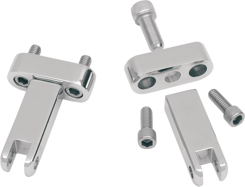 Passenger Peg Mounts - Chrome - FLH/FLT