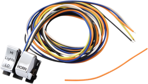 Handlebar Switch Kit - Dimmer/Horn - Chrome