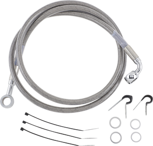 Brake Line - Front - Stainless Steel