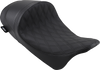 Forward Low Solo Seat - Diamond - Black Stitching - FL '08-'23 - view 1