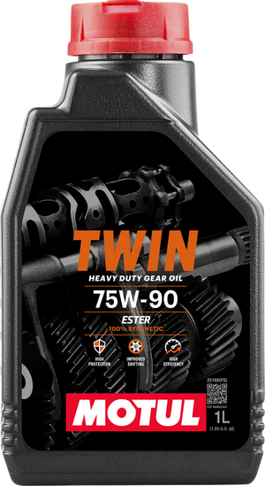 Twin Heavy-Duty Synthetic Gear Oil - 75W90 - 1 liter