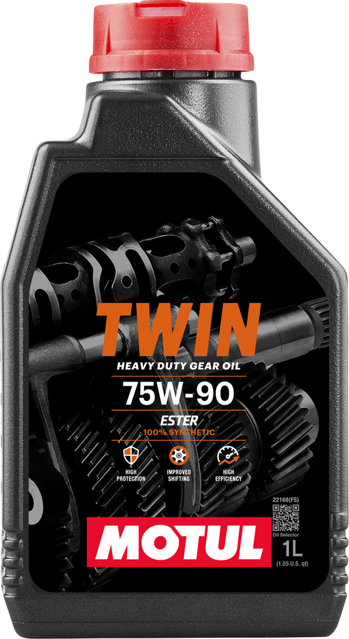 Twin Heavy-Duty Synthetic Gear Oil - 75W90 - 1 liter