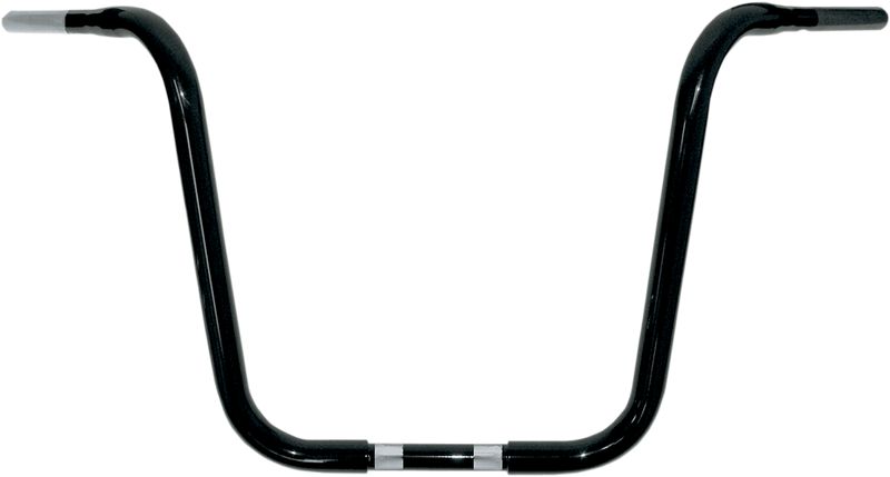 1-1/4" Buffalo Touring Handlebar - 14" - TBW - Black