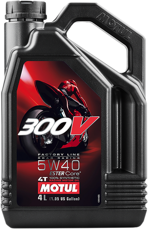 300V Synthetic Ester Oil - 5W-40 - 4L