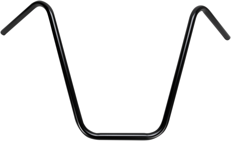 7/8" Chopper Handlebar - Ape Hanger - 16" - Black